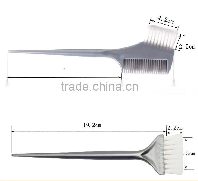 Wholesale Plastic Salon Hair Brush Bleach Tint Perm Application Dye Coloring Comb Styling Tools