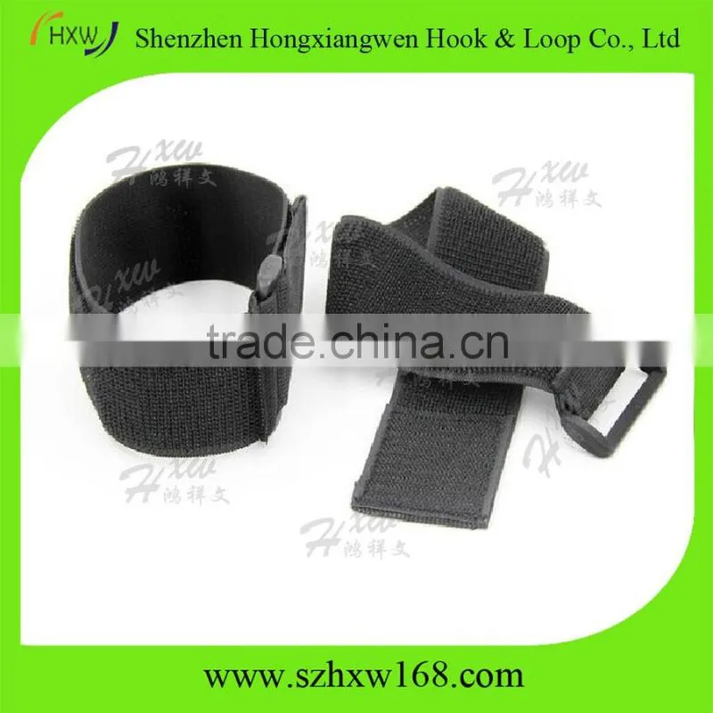 BLACK New Package Hook and Loop Brand Bundle Straps