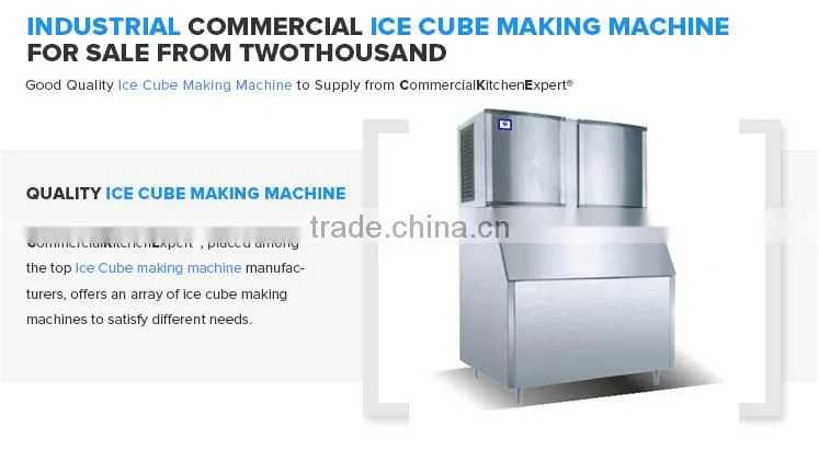 Industrial Commercial Ice Cube Making Machine For Sale