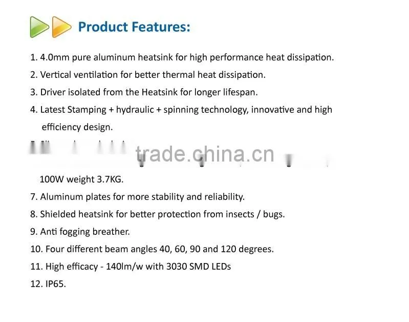 Profession Industrial Lighting UFO LED High Bay Light 240W