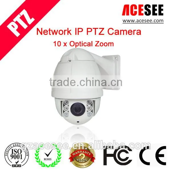 ACESEE 1.3MP CMOS Sensor High Speed Auto Tracking PTZ IP Camera