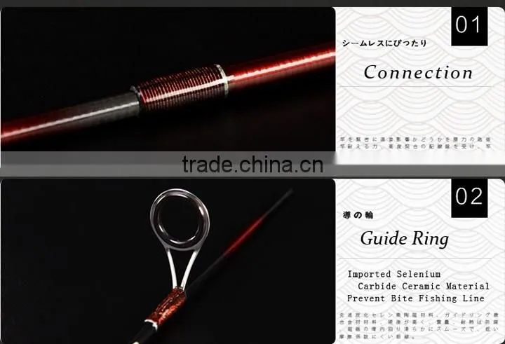 High-Quality Lure Fishing Rod Carbon Fiber Spinning Fishing Feeder Rod
