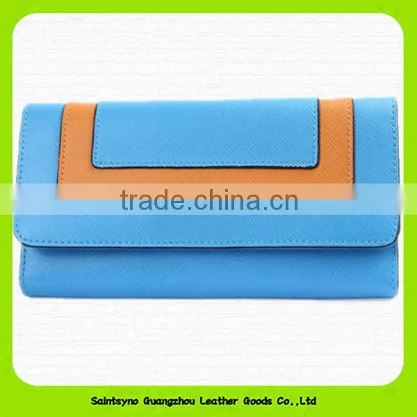 15514 Colorful durable new design promotional women wallet designer purse