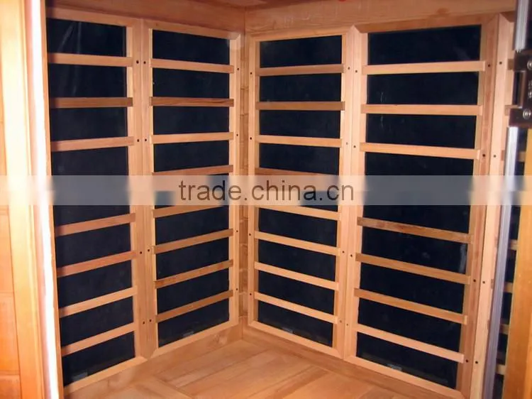 1 person far infrared sauna ce tuv carbon heater canada red cedar