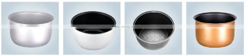 The newest style stainless steel cookware rice cooker