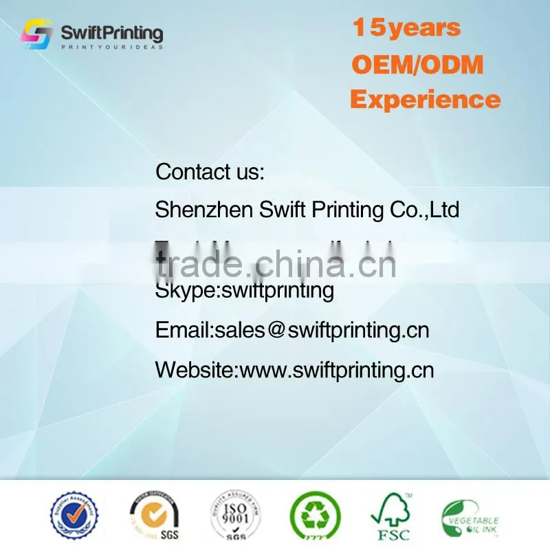 Top level stylish high quality static sticker printing