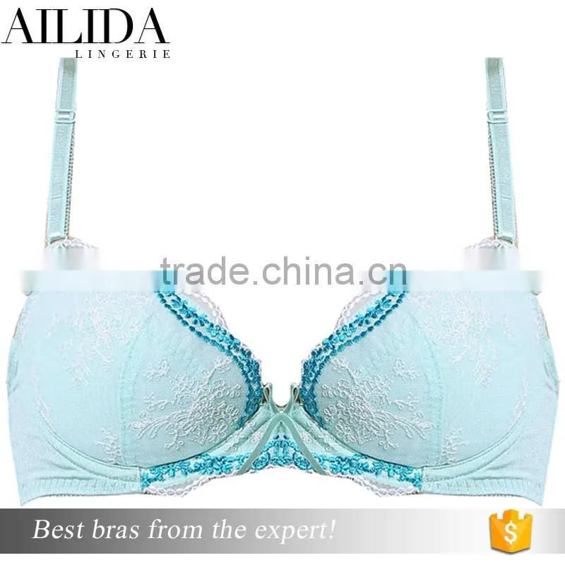 OEM Women Lace Push Up Underwire Bra Sets Womens Lingerie