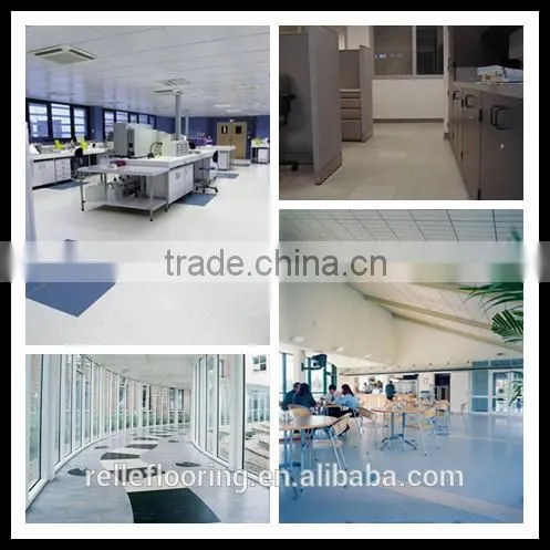 linoleum flooring anti-static pvc floor