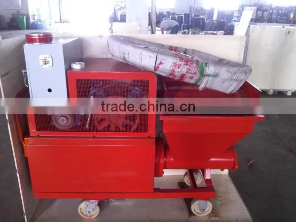 automatic plastering machine in construction Mortar grout spray wall machine/cement pump to plaster wall