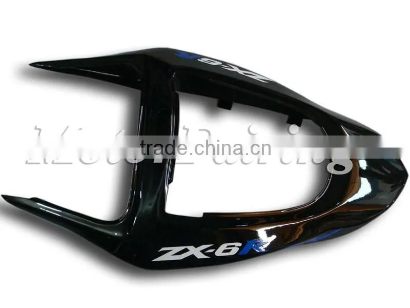 Fairing Kits for Kawasaki Ninja ZX6R 2003 2004 ZX 6R 03 04 ABS Injection mold zx6r 03 04 Body Kits Blue Black