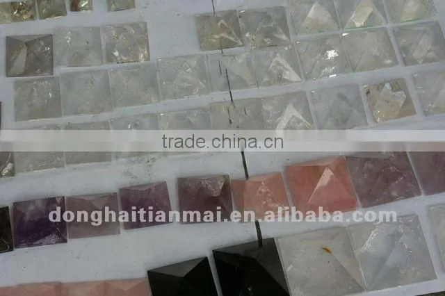 Wholesale Beautiful & colourful Natural crystal pyramids