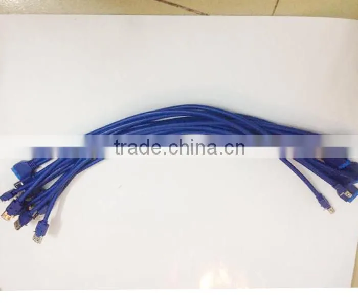 High quality 19pin or 20 pin hearder to usb 2.0 &usb 3.0 female panel mounted cable with audio port