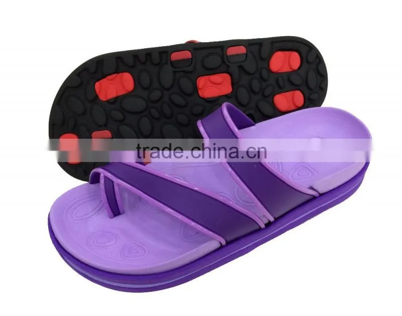 bright color eva flip flops,beautiful women slipper