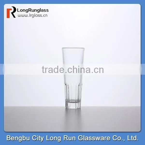 LongRun 3oz recycled milk glass cups transparent water glass cup juice glass cup