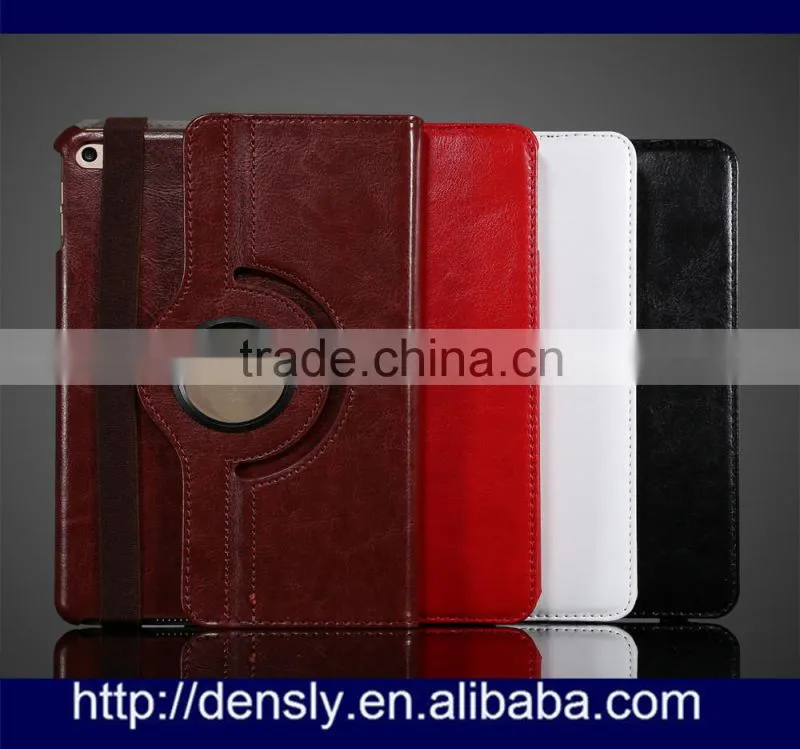 New Arrival For iPad mini 4 360 Rotating Leather Case