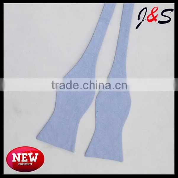 wholesale plain color self bow tie SB019