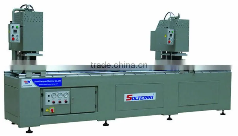 uPVC plastic windows welding machine /Two-head Welding Machine for PVC Windows SHZ2-150x3500