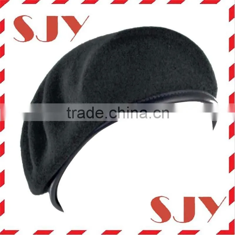 High quality military mens wool beret caps