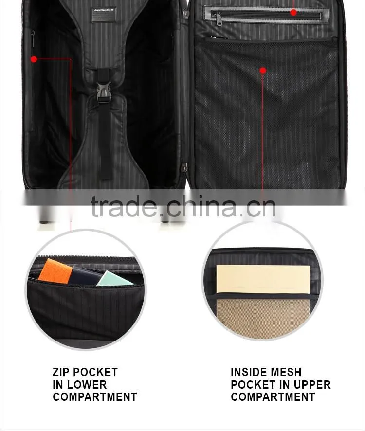 Aspensport trolley case,luggage trolley,laptop trolley bag