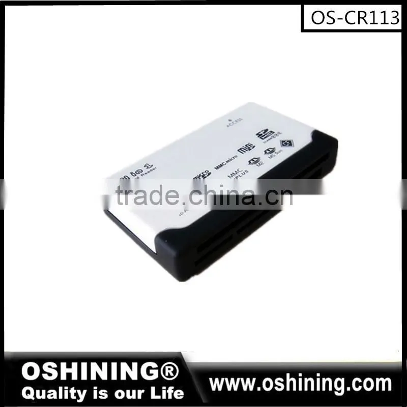 Top selling Multi 4 slots in One Memory Card Reader custom logo (OS-CR106)