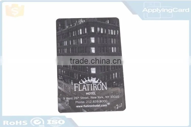 Hotel Door Lock Card for keyless entry system Passive security & protection access control 125Khz PVC proximity magnetic card