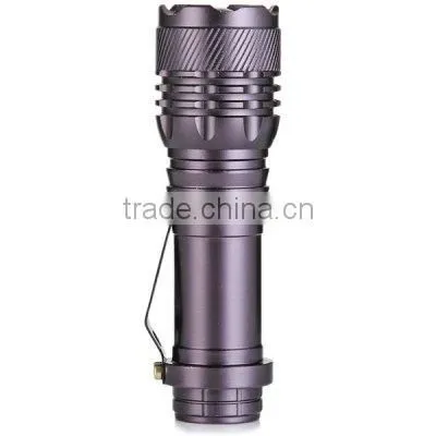 aluminum q5 red led hunting flashlight