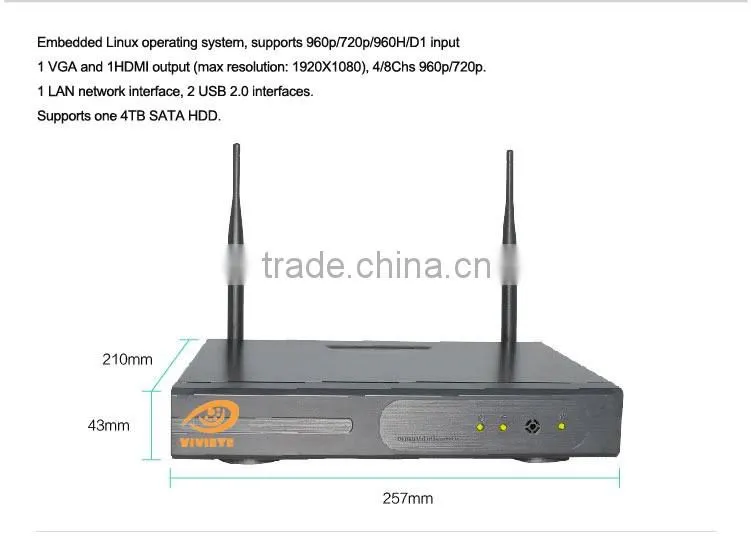 2016 China New Year Top 10 Hot selling home security camera system Wifi IP Camera 4ch wifi camera kits
