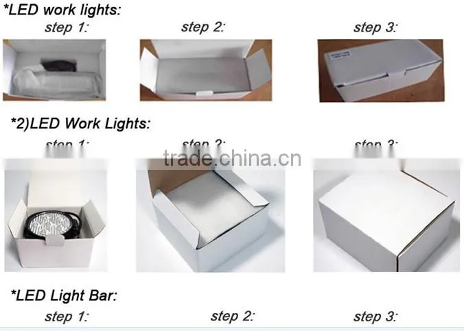 Auto Parts Spot/flood 12W LED Work Light for Truck aluminum housing Car LED work light SUV Offroad