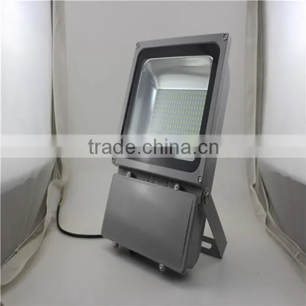 100w SMD flood lights/vedio film LED pure white cast glass lighting