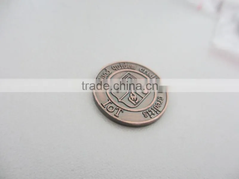 Metal game token coin with custom logo,Shopping custom metal token coin