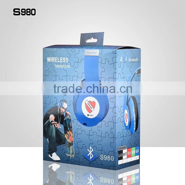 High quality SNHALSAR S980 bluetooth Headset, headphone with mic