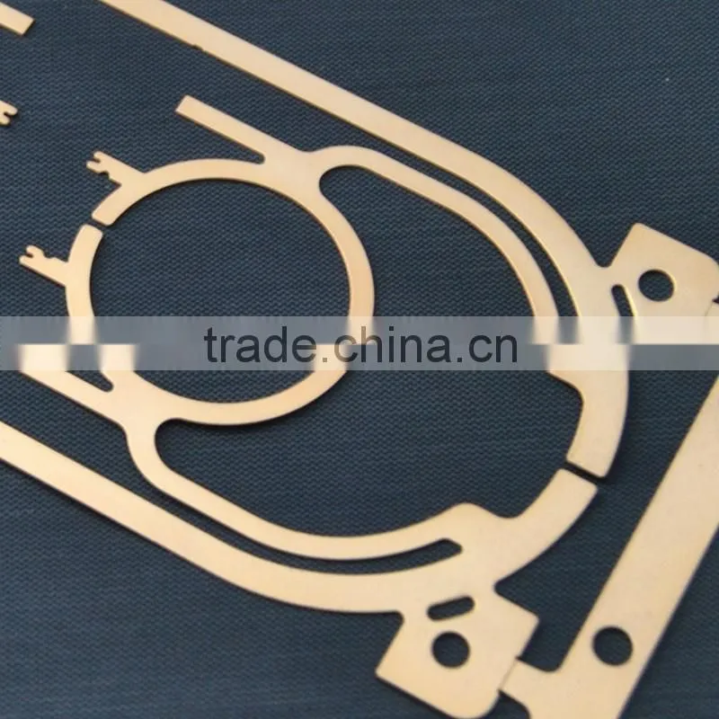Custom brass stamping factory for vibrating reed parts of Speaker box parts