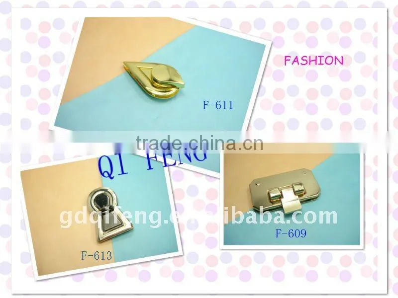 qifeng decoration metal logo f-1034 luggage set