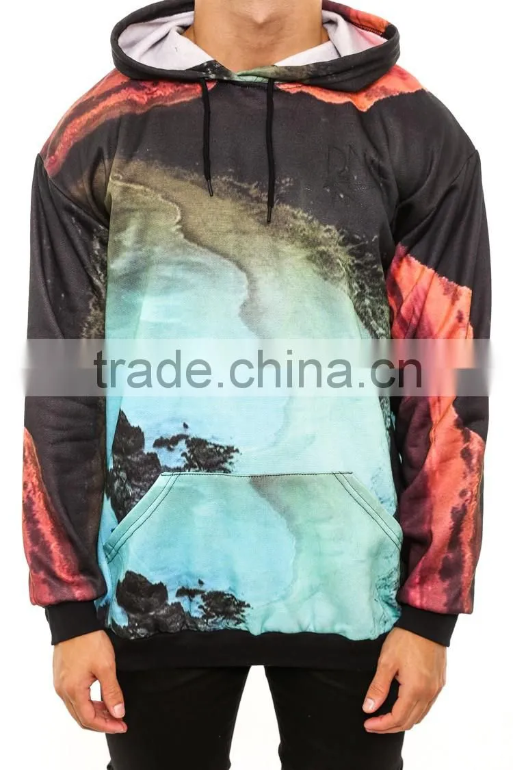 Men'S Custom Polyester Allover Print Dye Sublimation Jackets