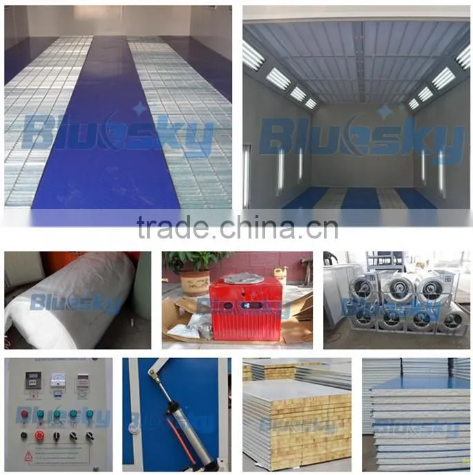 CE quality spray booth/ spray paint booth/paint spraying cabin