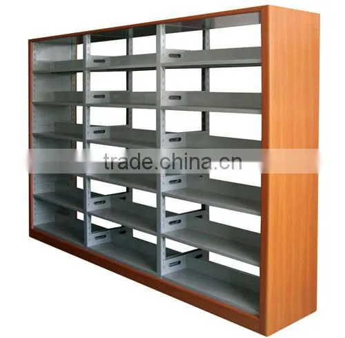 library steel book display book storage bookstand