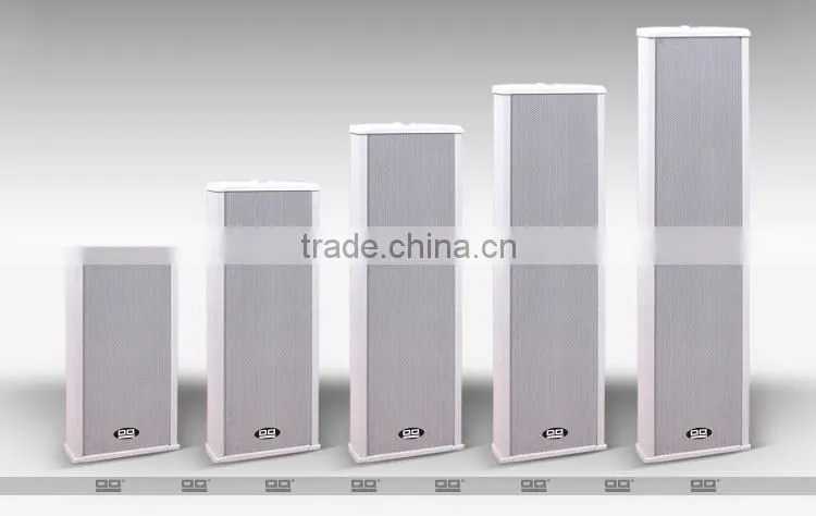 Aluminium Waterproof Factory High Quality 6 Inch Outdoor Column Speaker 40W with Good Price