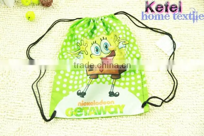 200D polyester cartoon gift shopping bag