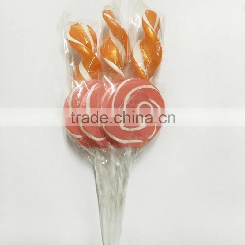 rainbow swirl lollipops candy