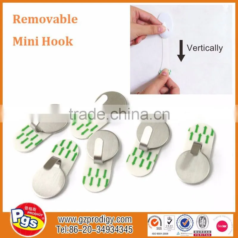 adhesive wall hook/small metal hanger