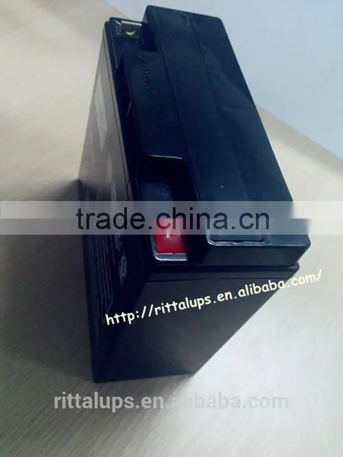 long life agm solar storage battery full of power and low discharge , 12v 4ah/12ah lead acid battery for UPS/car/home use