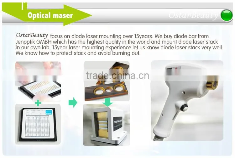 Portable 808 Diode laser Hair Removal Skin rejuvenation (OB-DH 02)