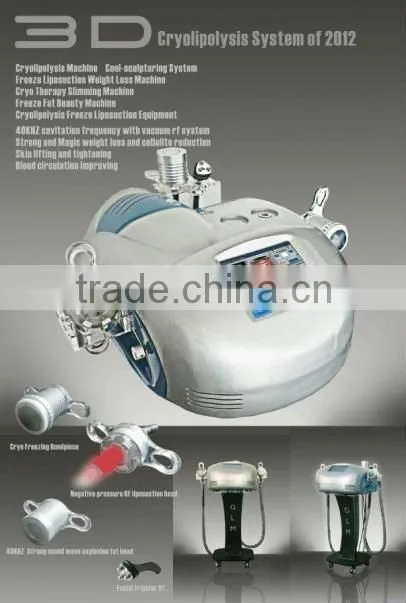 Mini slimming beauty equipment cryolipolysis body shaping machine