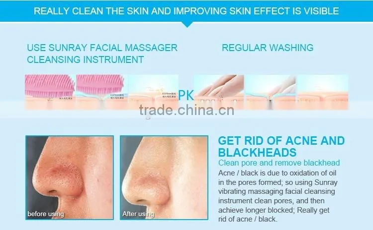 Silicone Gel Cosmetic Brush Deep Clearing Confortable And Soft Silicone Face Brushes