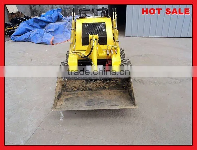 skid steer loader with attachment