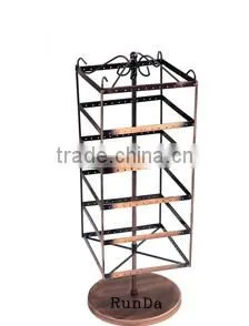 ornament rack gold display stand