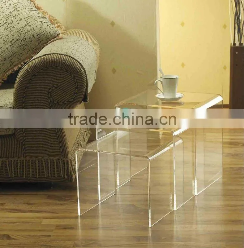 acrylic sofa coffe table