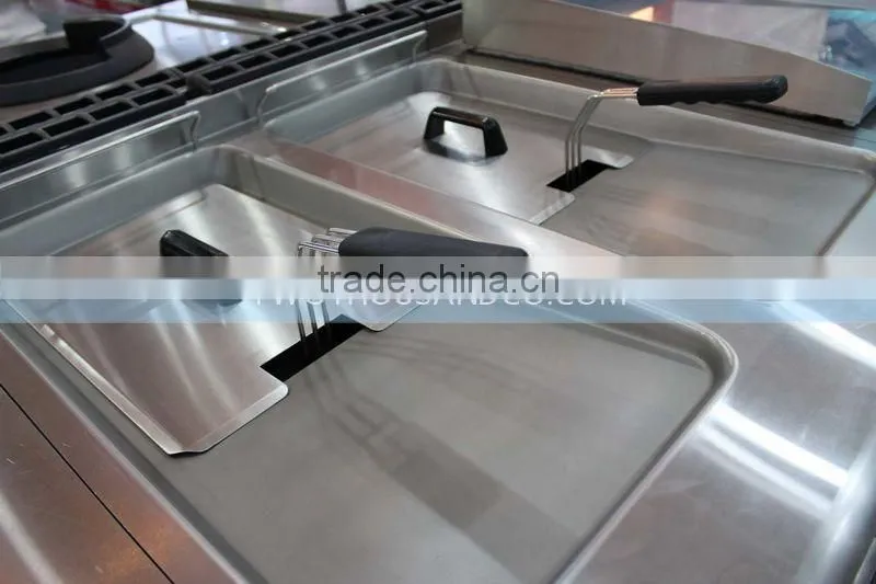 Gas Deep Fryer - 40 Liters, 105772 BTU, TT-WE154A