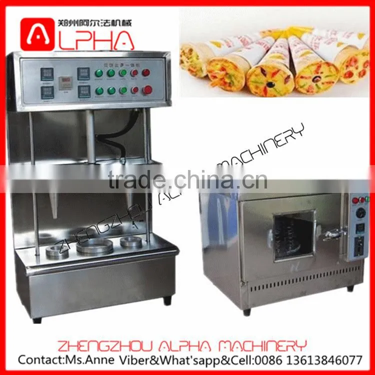 Hot sale!Pizza cone machine/cone pizza machine/cone pizza oven