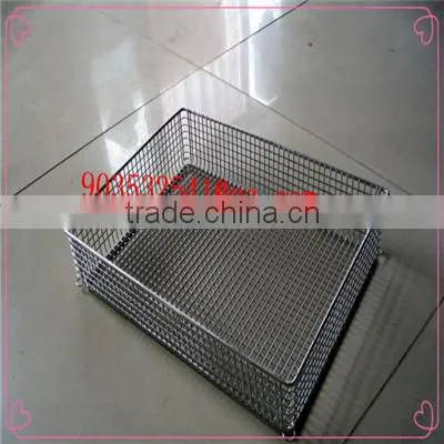 Medical 304 316 stainless steel disinfecting basket made in Anping